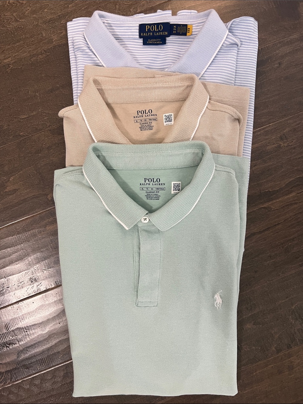 Polo by Ralph Lauren XL Classic Fit Bundle of 3 Polo Shirts